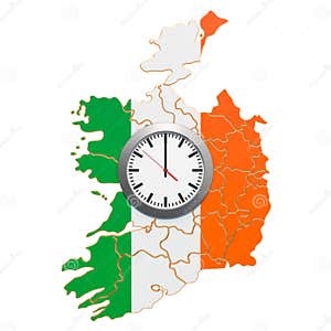 Ireland Time Zone Map Best Map Of Middle Earth