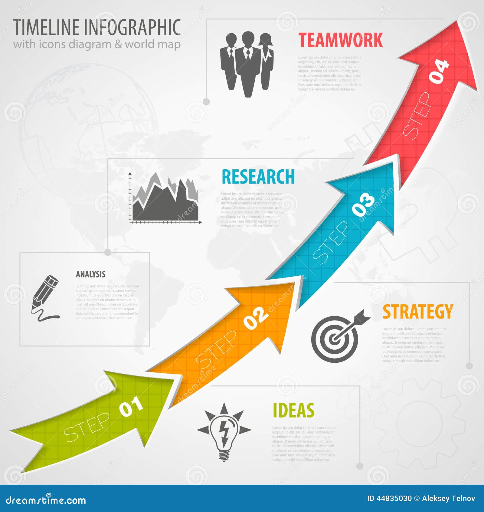 timeline infographic