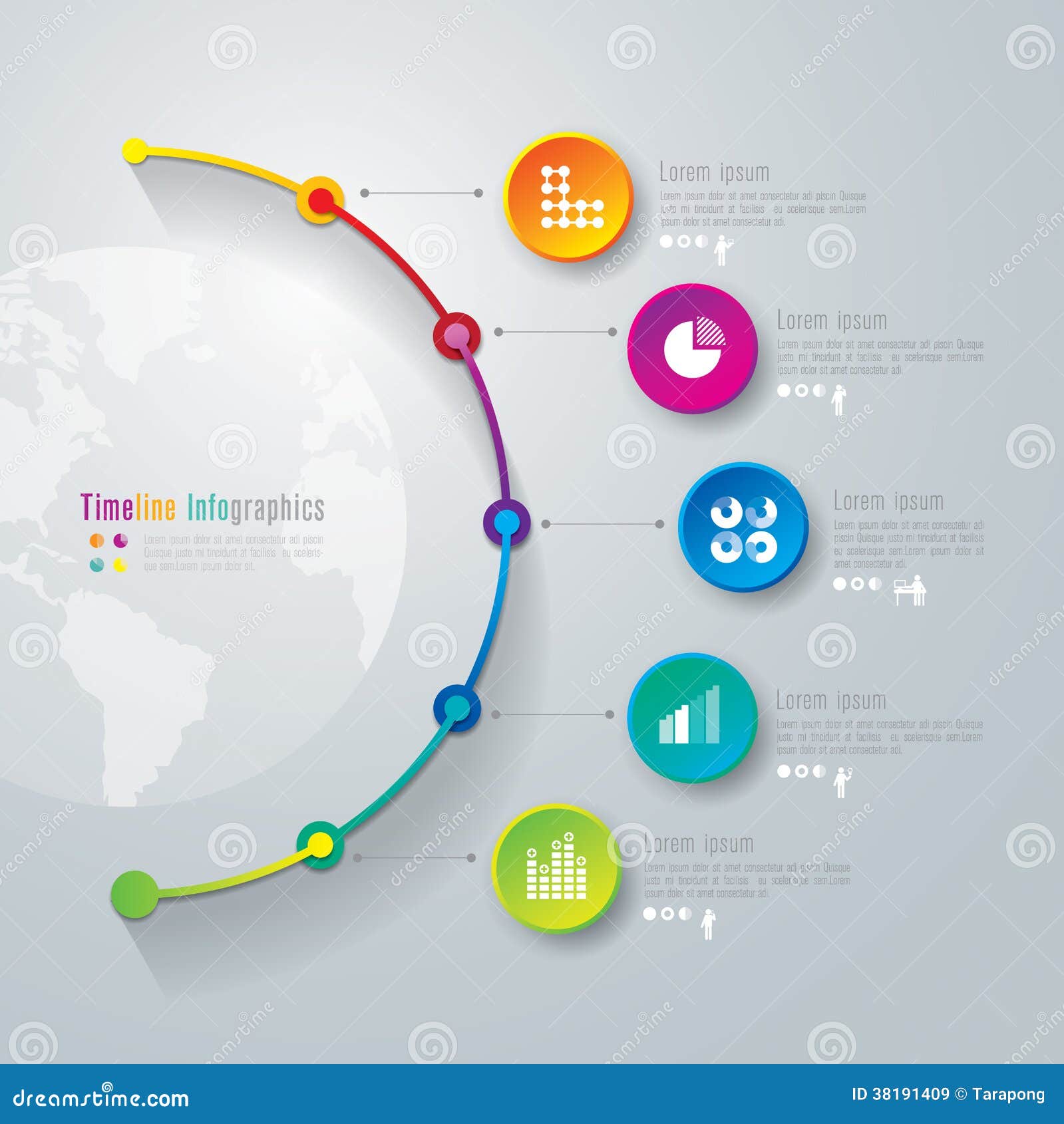 timeline infographics  template.