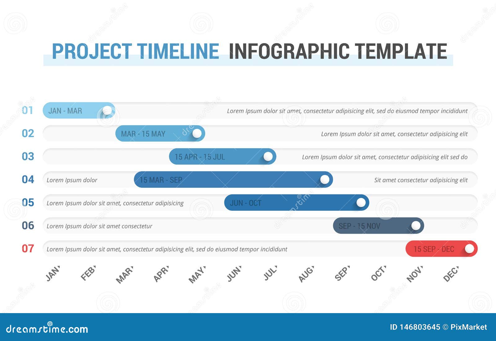 Gantt Chart Infographic