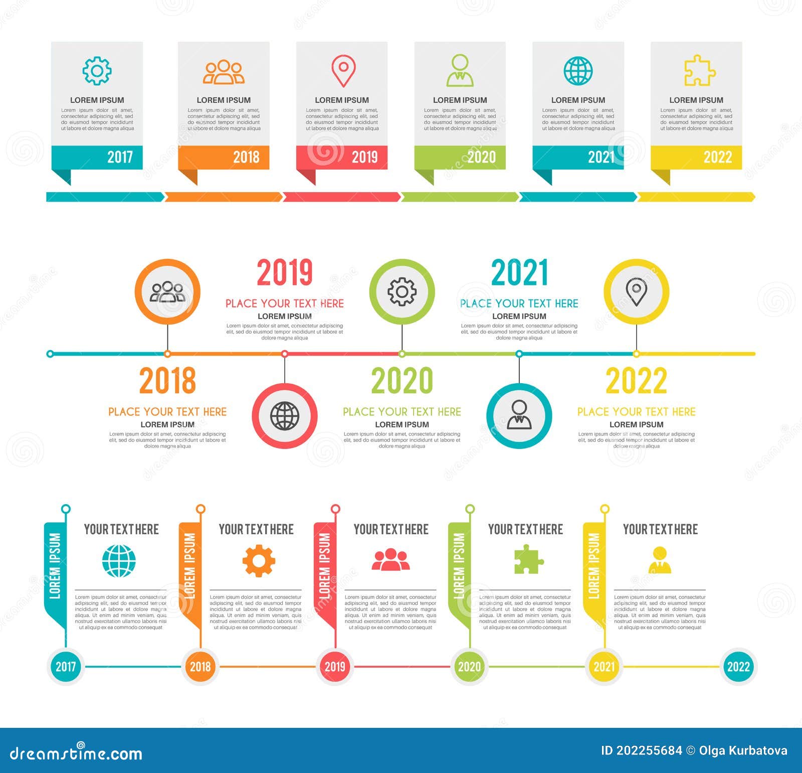 Timeline. Workflow or Process Diagram Option and Step Infographic ...