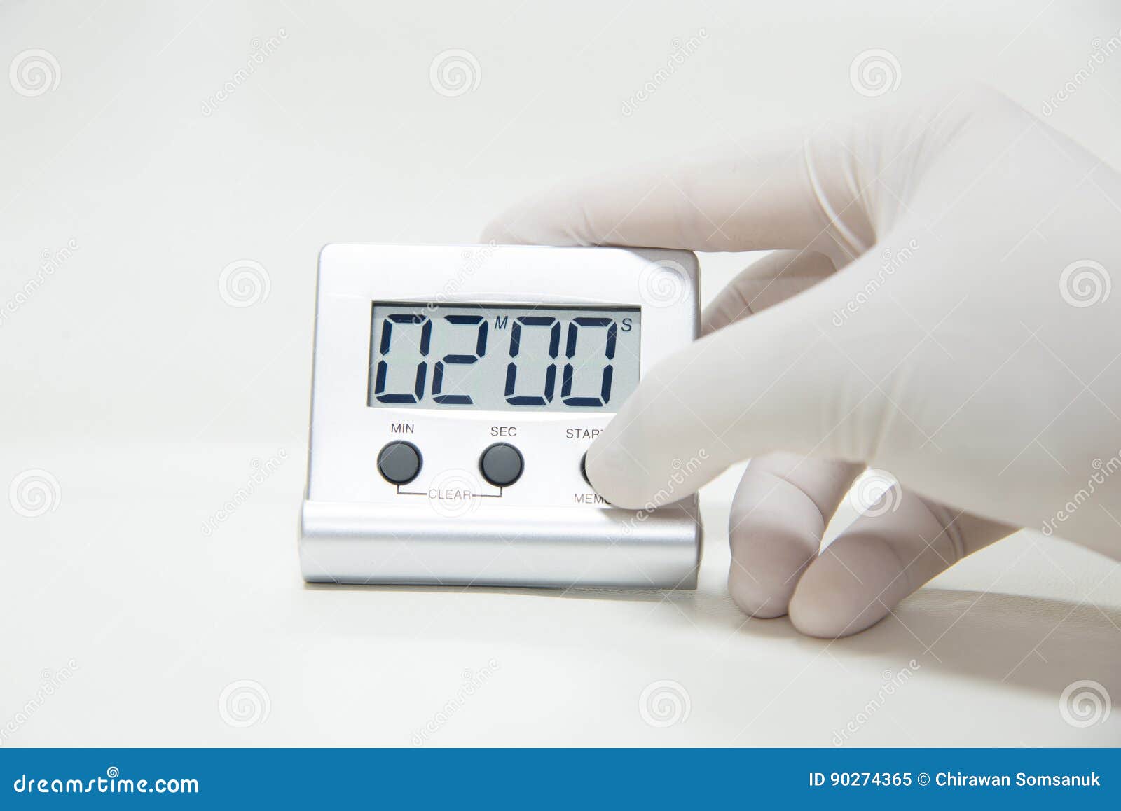 Timer laboratory equipmen stock image. Image of laboratory 90274365