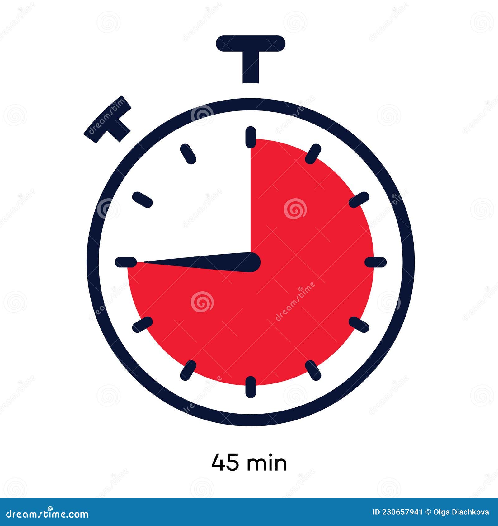 Stopwatch 2024 45 minutes