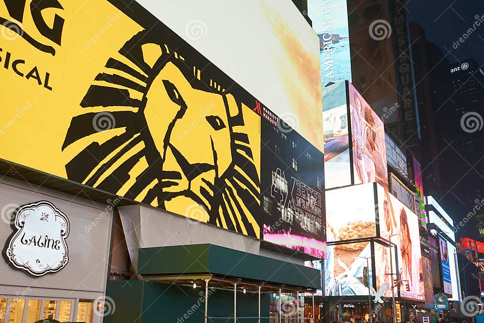 Times Square editorial photography. Image of outdoor - 95292652