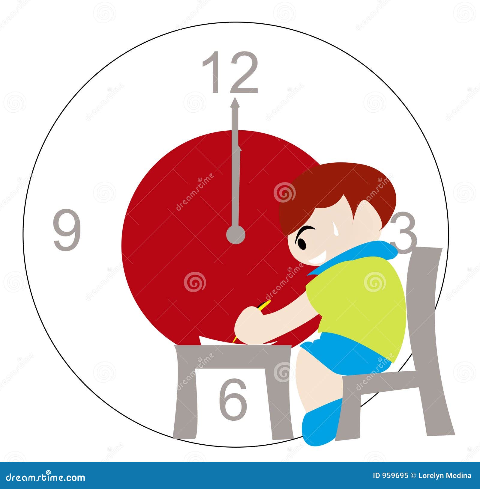 Times Up stock illustration. Illustration of time, question 959695