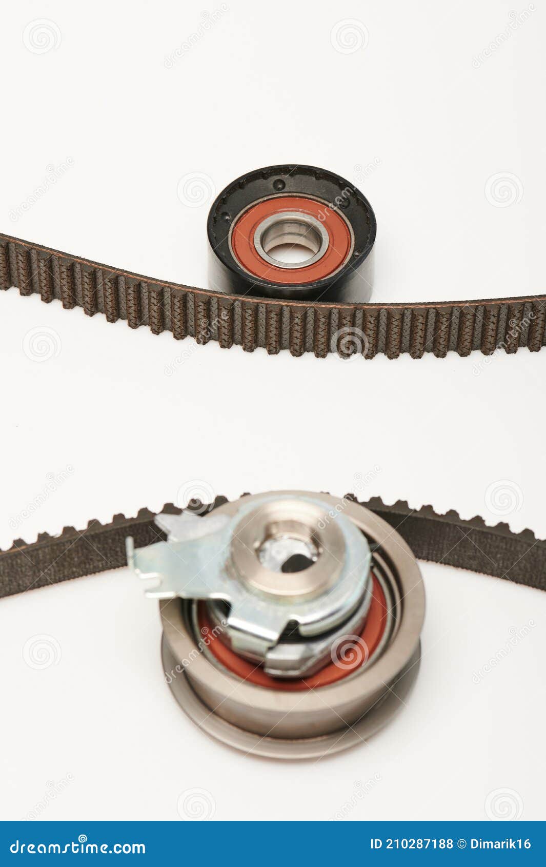 Timing Belt Replacement Kit Stock Photo Image of replace, engineering
