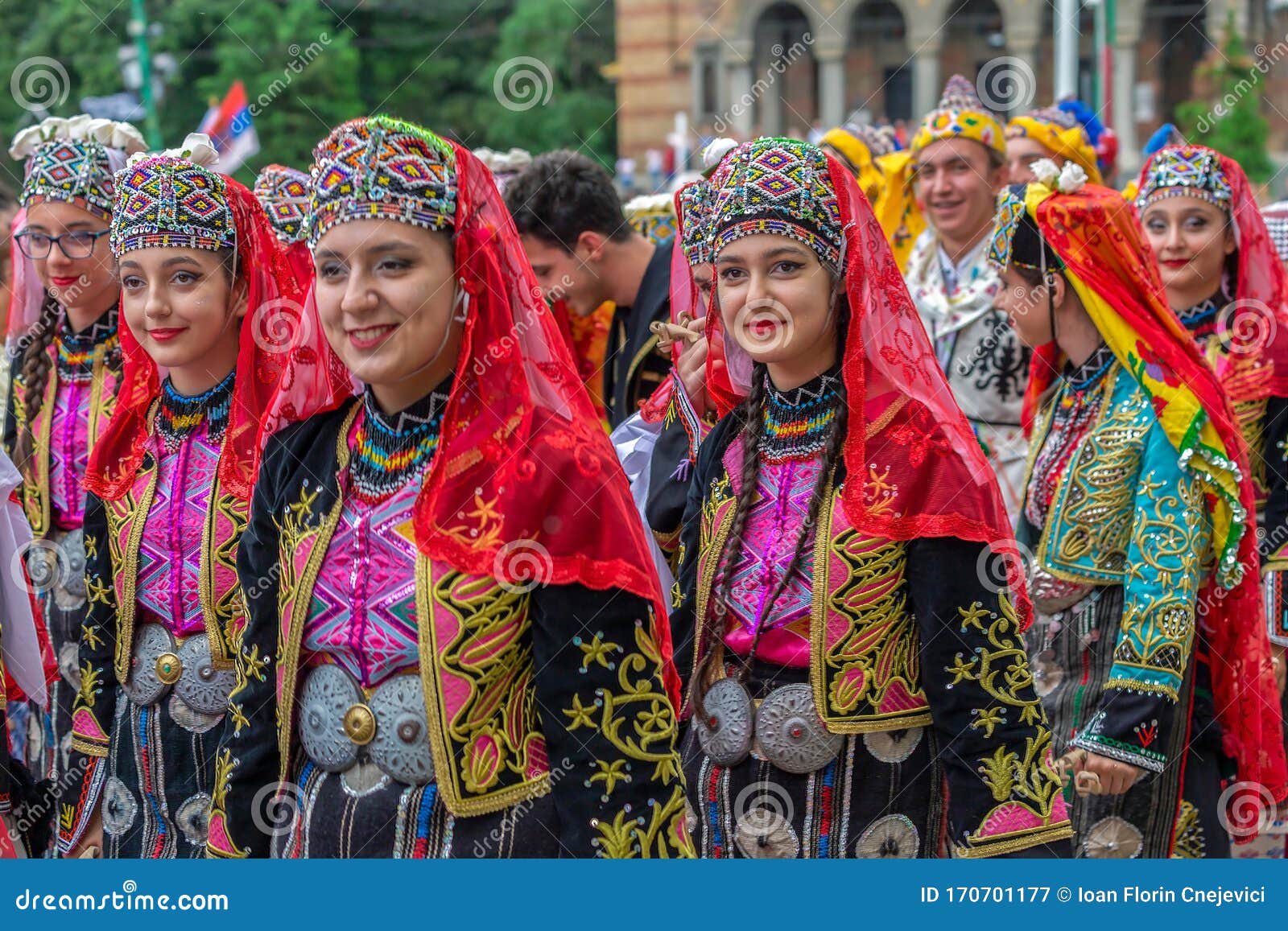 Dancers from Turkey in Traditional Costume Editorial Photography ...