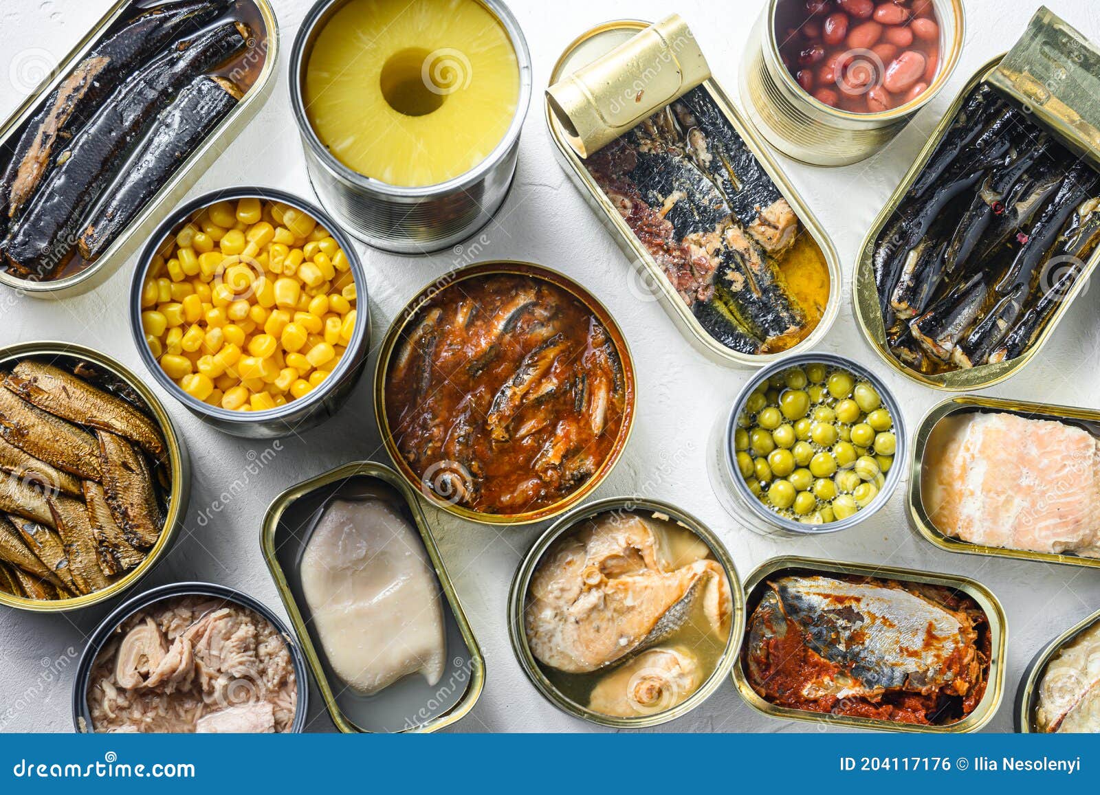 tin cans for processed  food  cans conserve saury, mackerel, sprats, sardines, pilchard, squid, tuna pinapple, corn, peas, mango