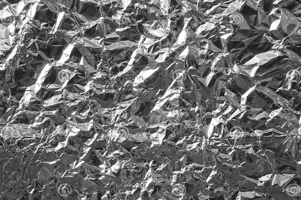 Tin Foil stock photo. Image of close, macro, metal, abstract 1306300
