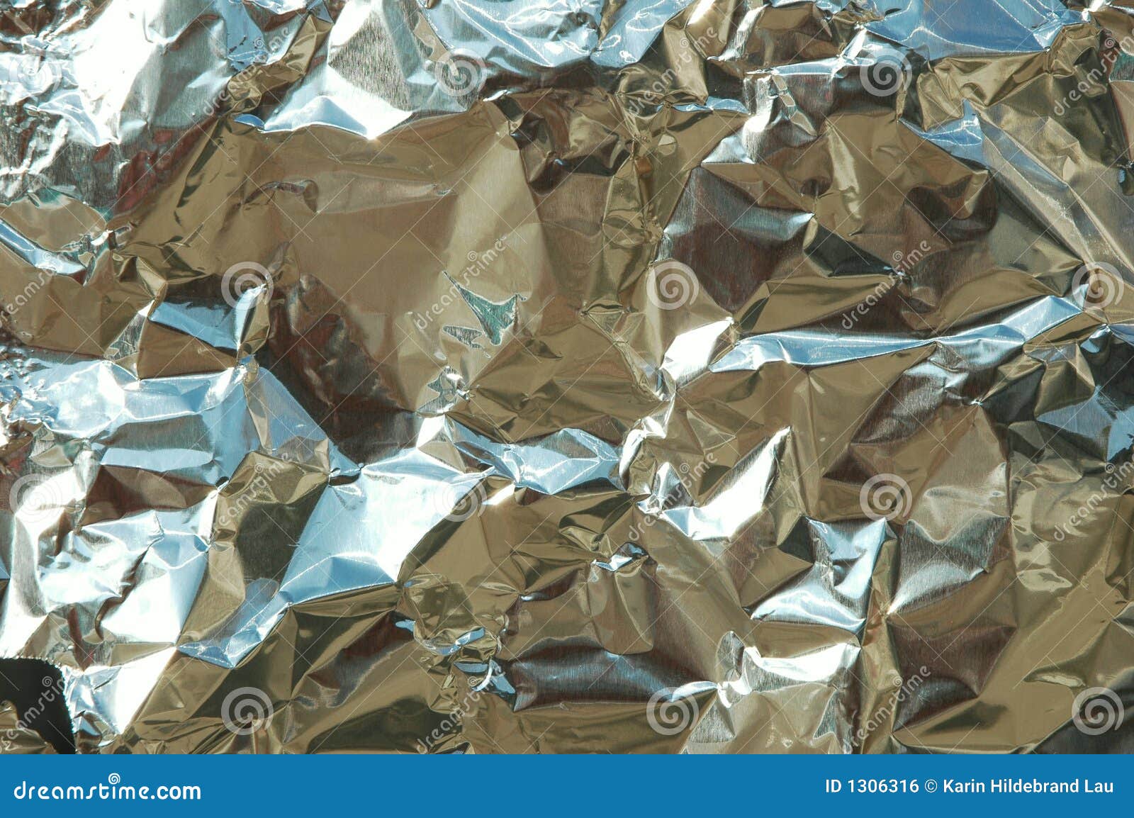 Tin Foil stock photo. Image of crinkle, macro, aluminum 1306316