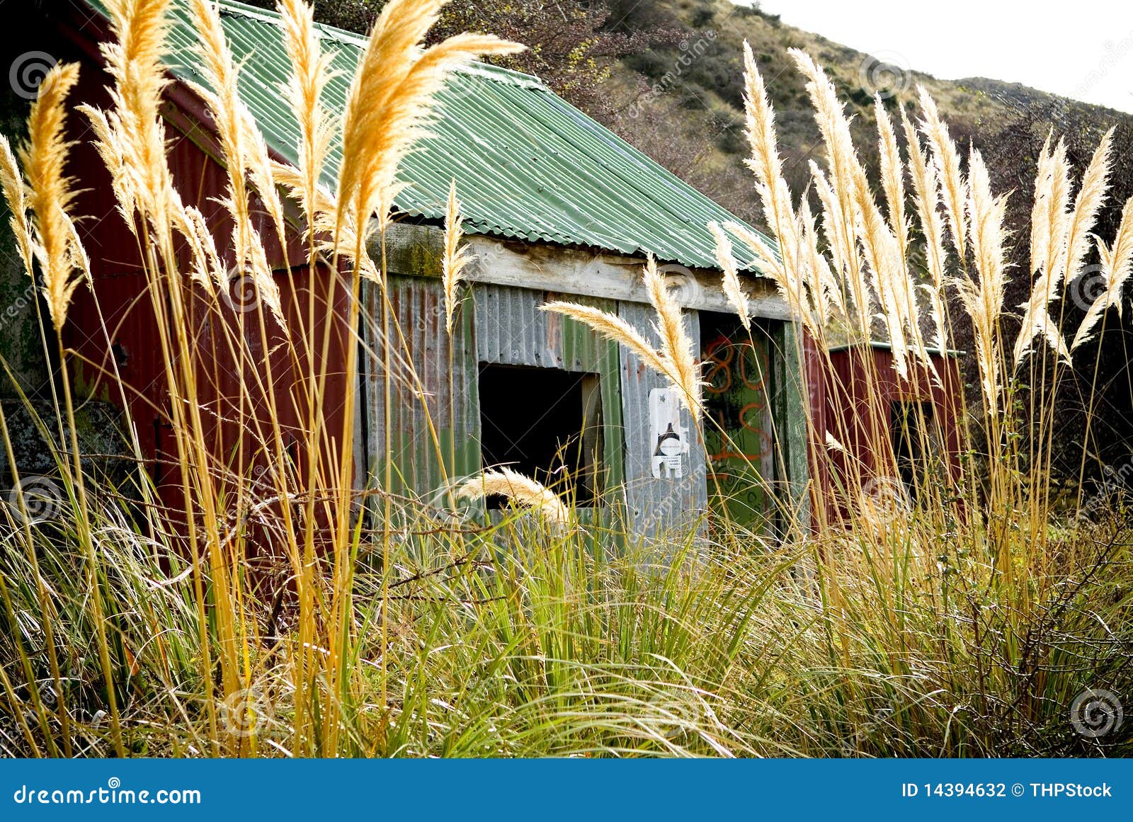 Tin Hut stock photo. Image of unusual, home, house, scenic 14394632