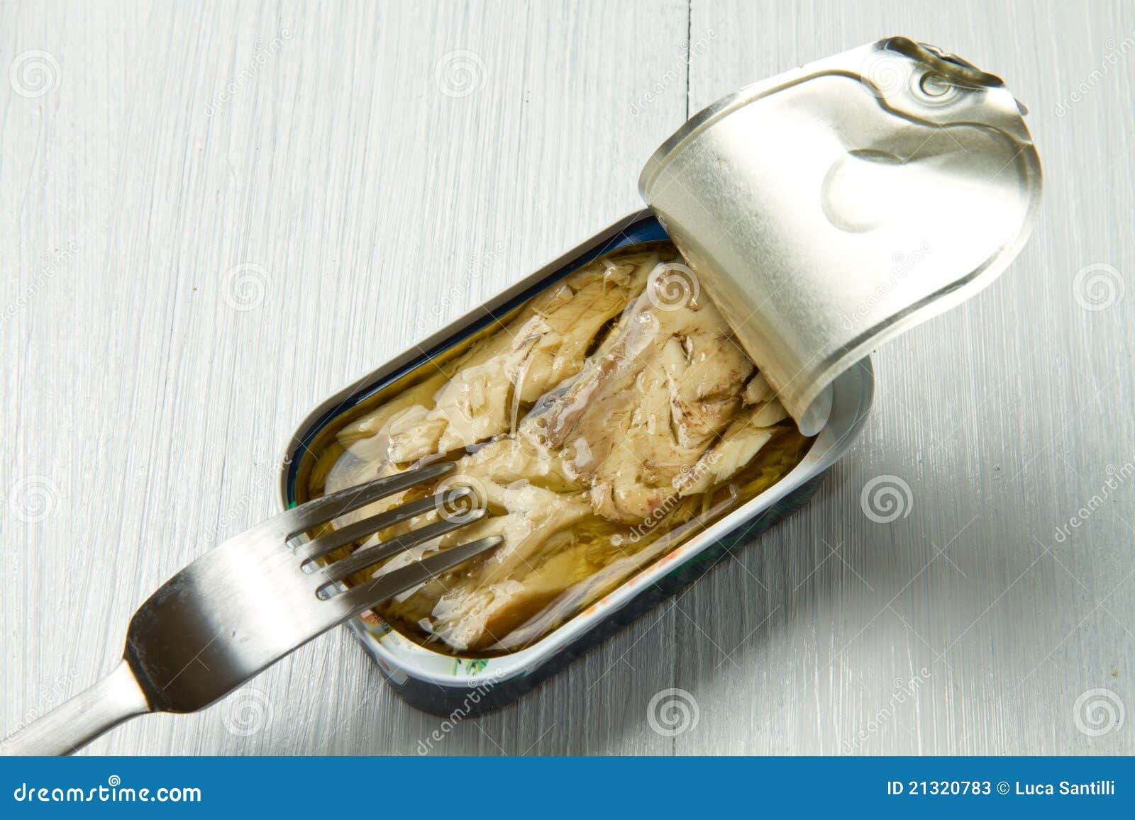 Tin of mackerel stock image. Image of seafood, fillet 21320783