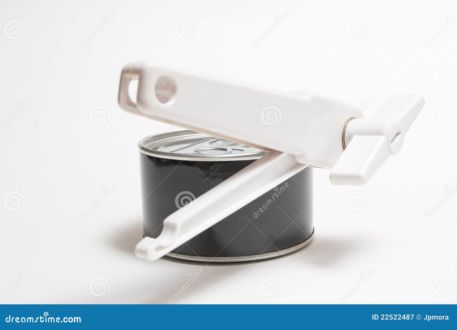 Tinopener stock image. Image of opener, fork, recipient 22522487