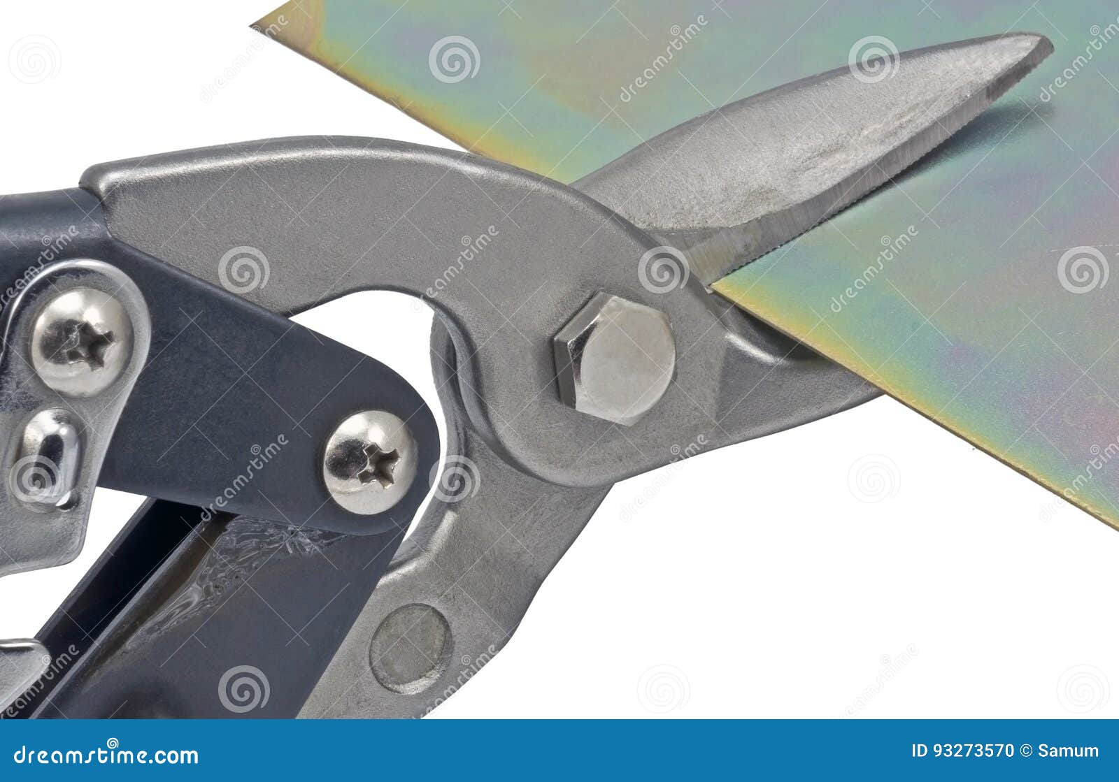 Tin Snip foto de archivo. Imagen de primer, profesional 93273570