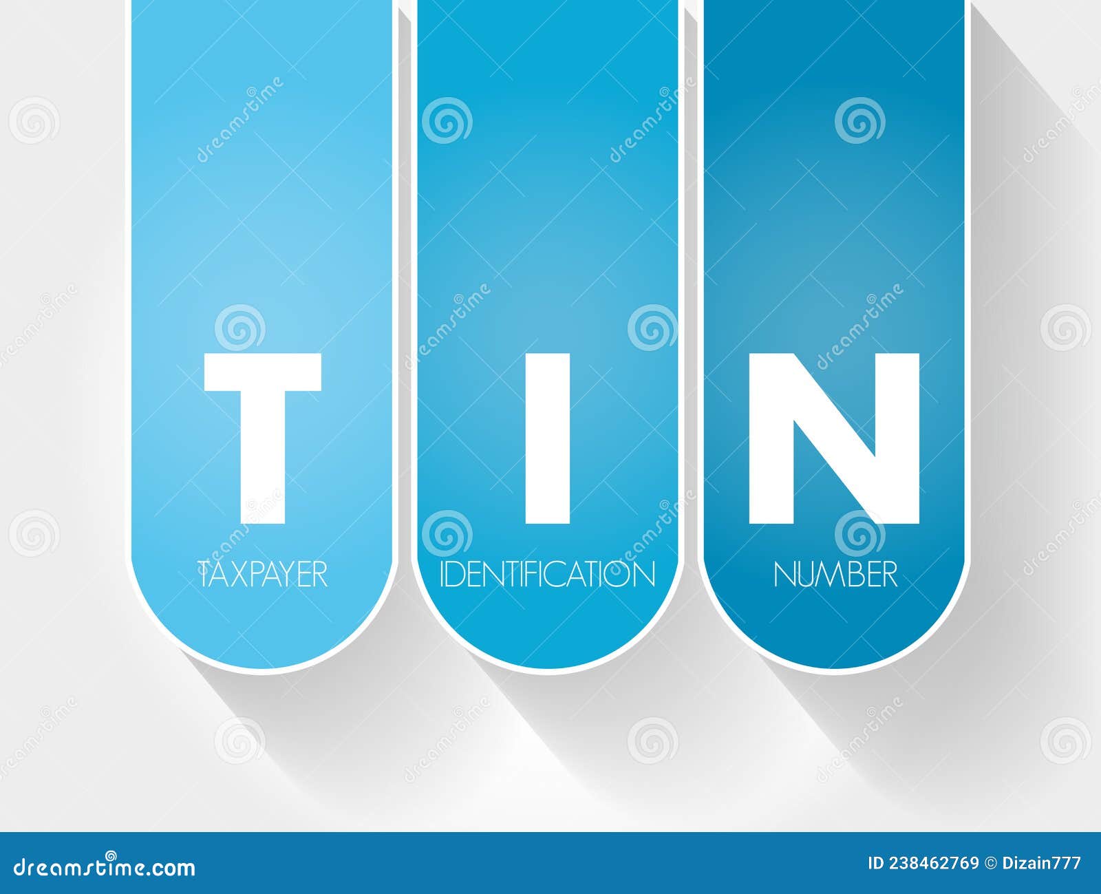 TIN Taxpayer Identification Number Acronym On Notepad, Concept