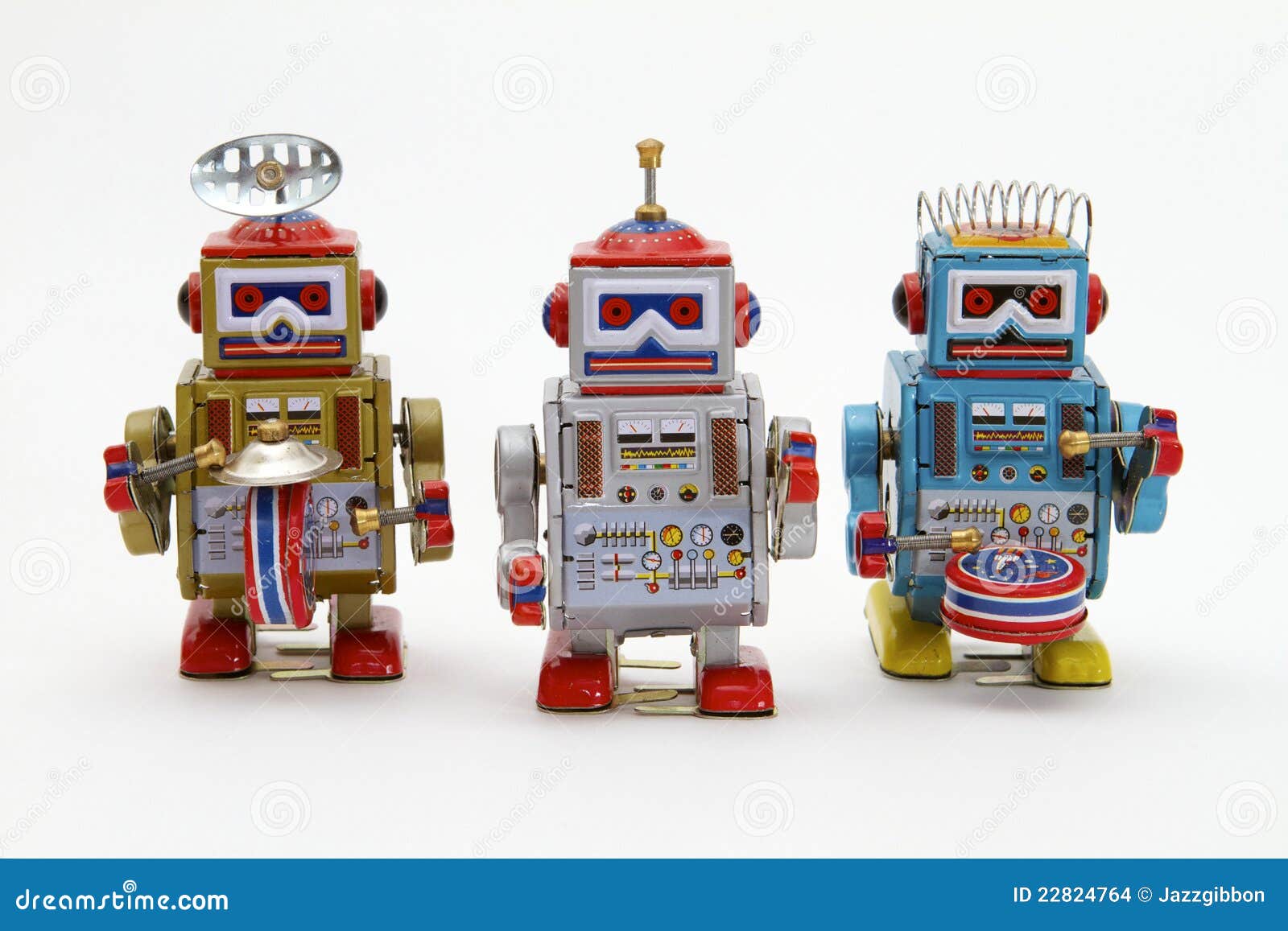 tin toy robots