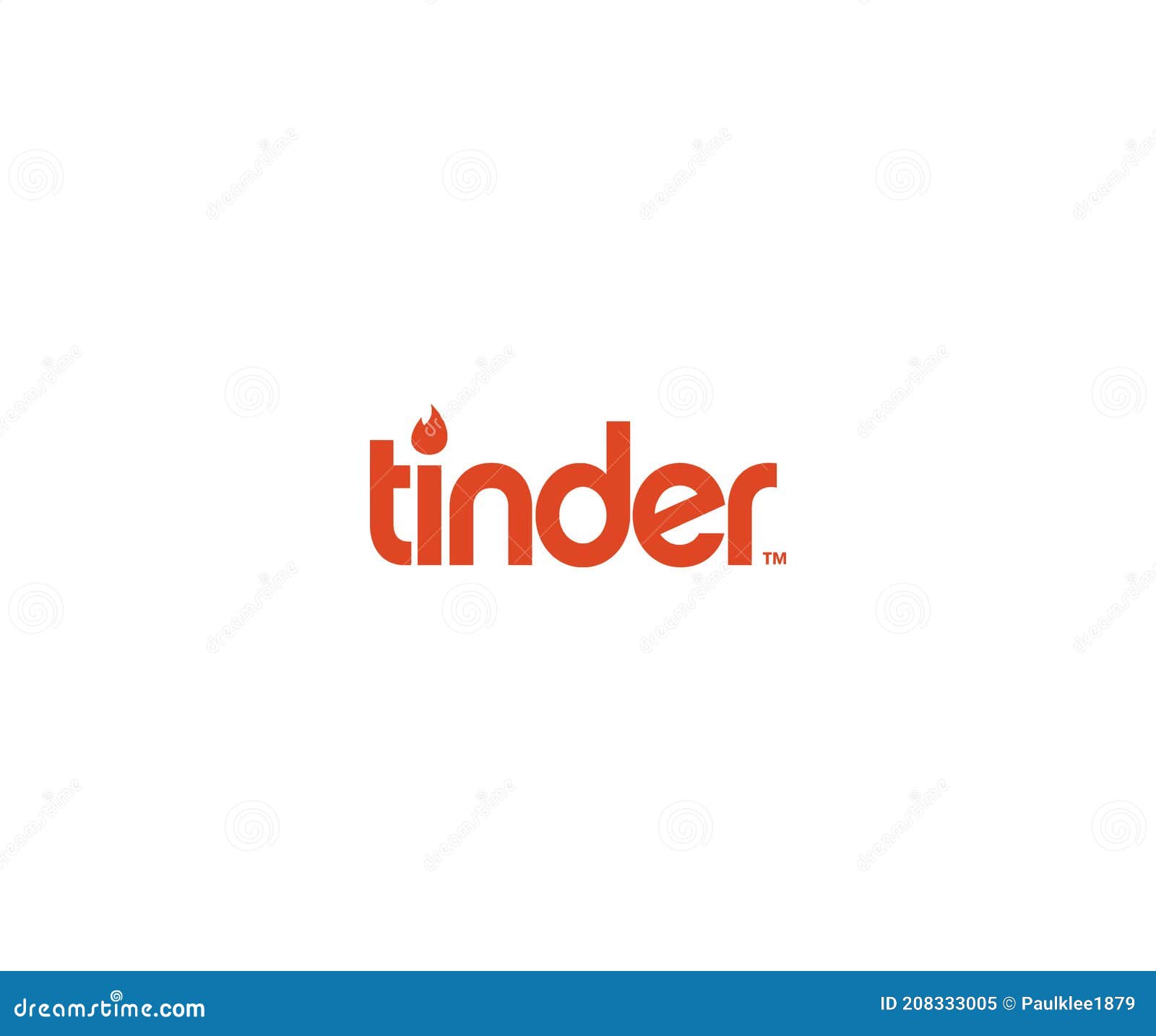 Tinder logo white