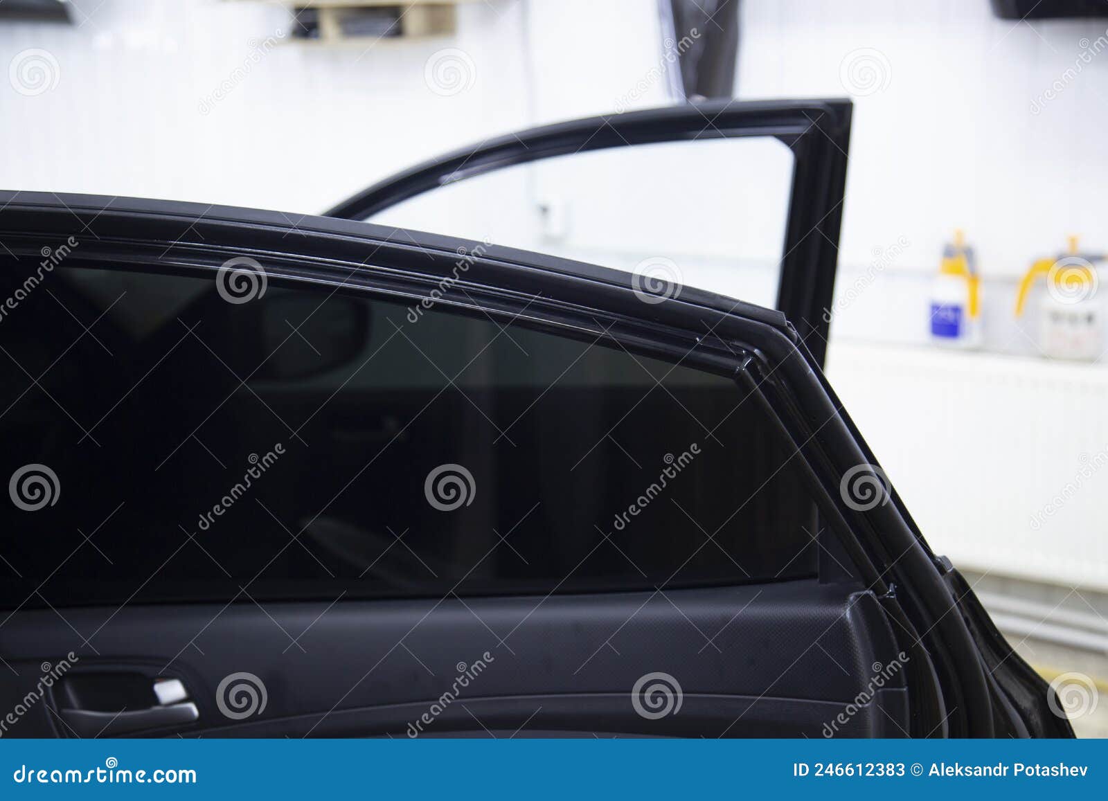 Tinting of Car Windows.Window Film for Car Stock Image Image of tint