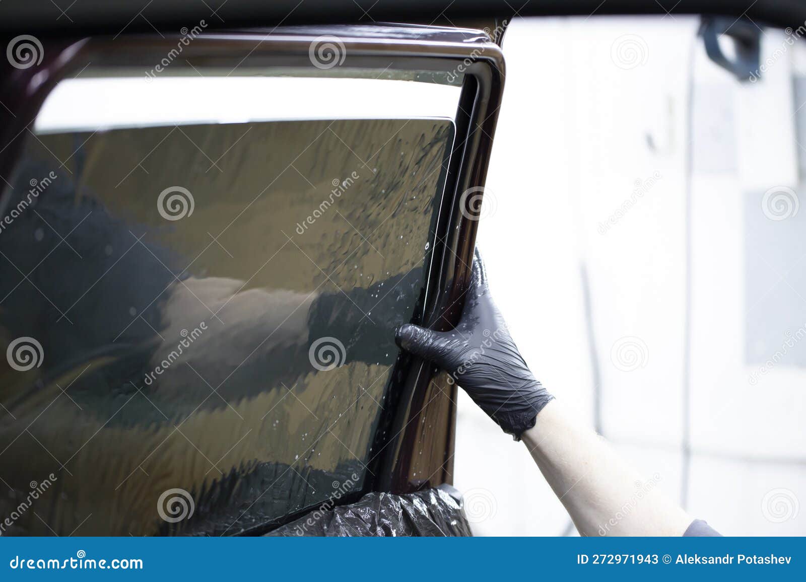 Tinting of Car Windows.Window Film for Car Stock Image Image of tint