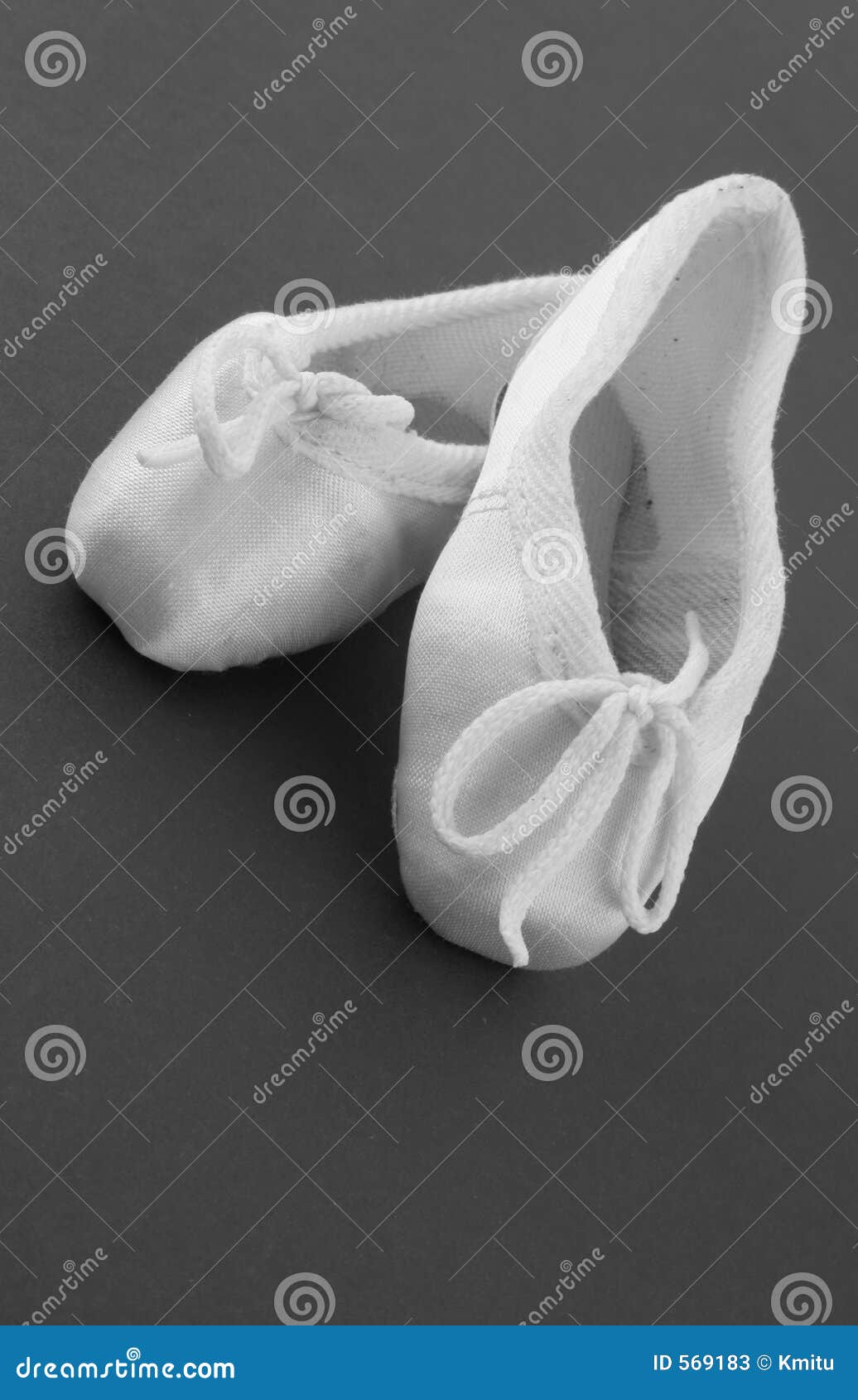Tiny Ballet Shoes B&W Stock Image Image of foot, ballet 569183
