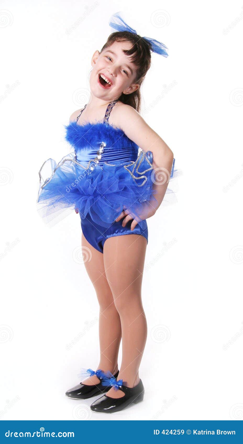Girl Dancer Doing Different Movements Of Dance In Bathing Suit For Dancing And Ballet Shoes