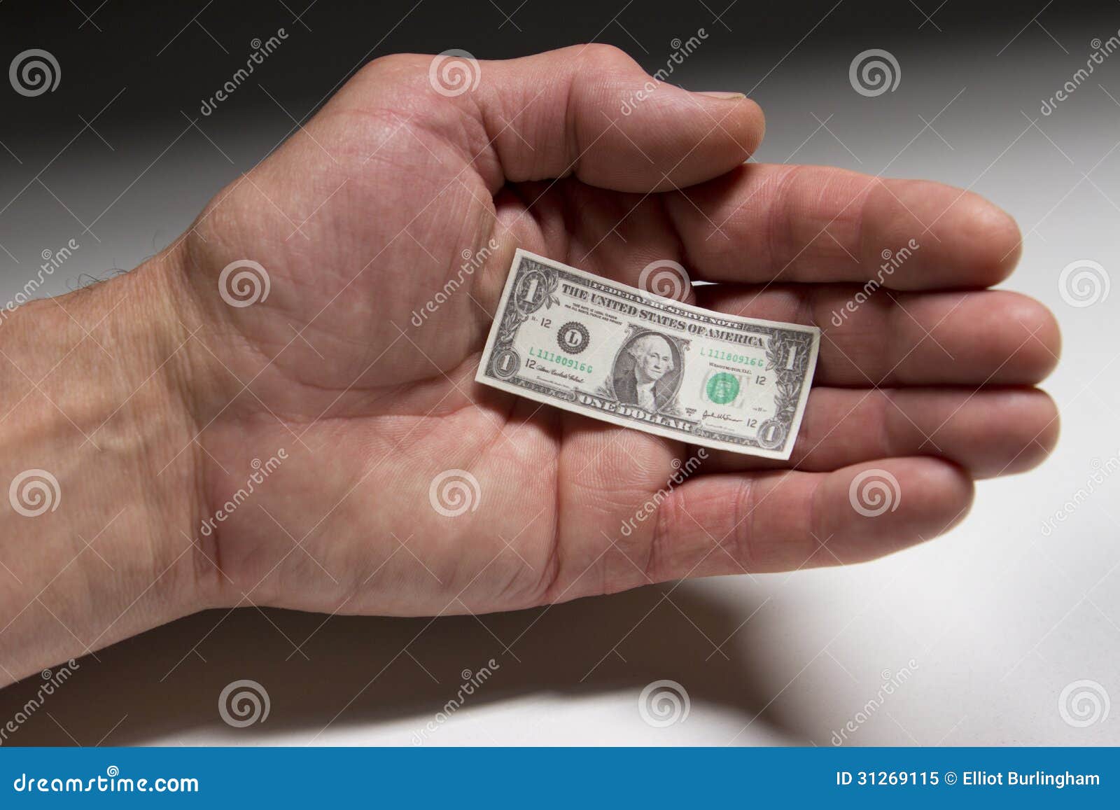 1 cent in hand stock image. Image of mini, money, little - 34282763