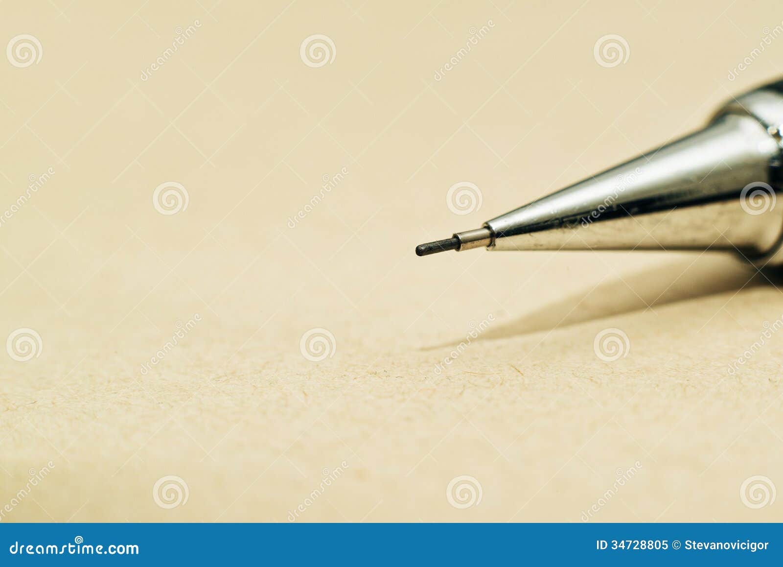 Tip of Sharp Mechanical Pencil Stock Image Image of writing, object
