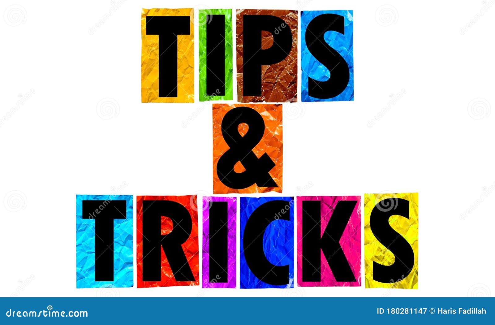 TIP and TRICKS stock image. Image of development, full - 180281147