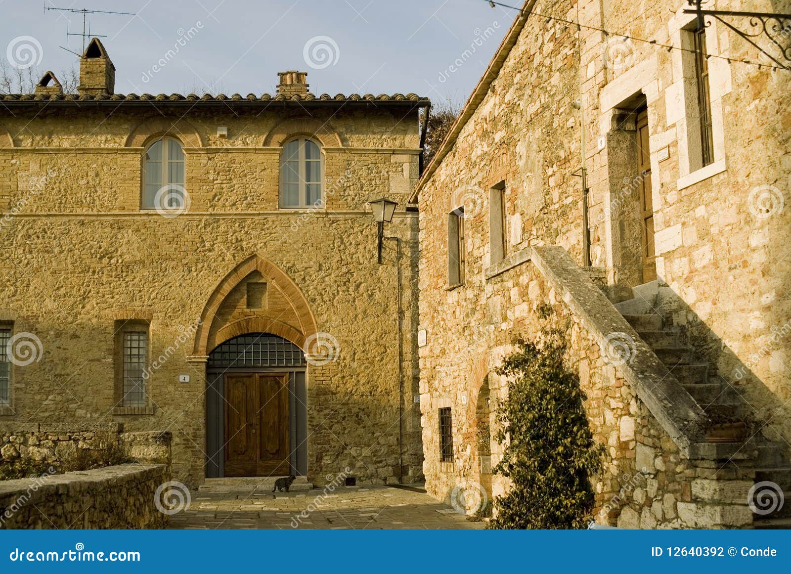 tipical houses of tuscany