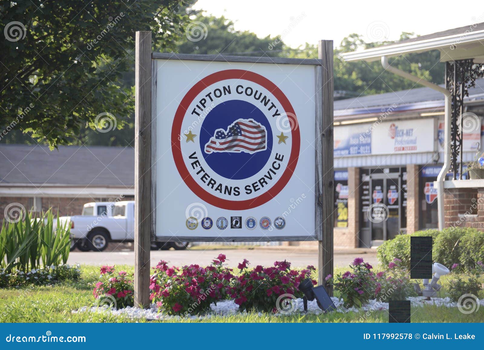 Tipton County Veteran Services Editorial Stock Photo - Image of