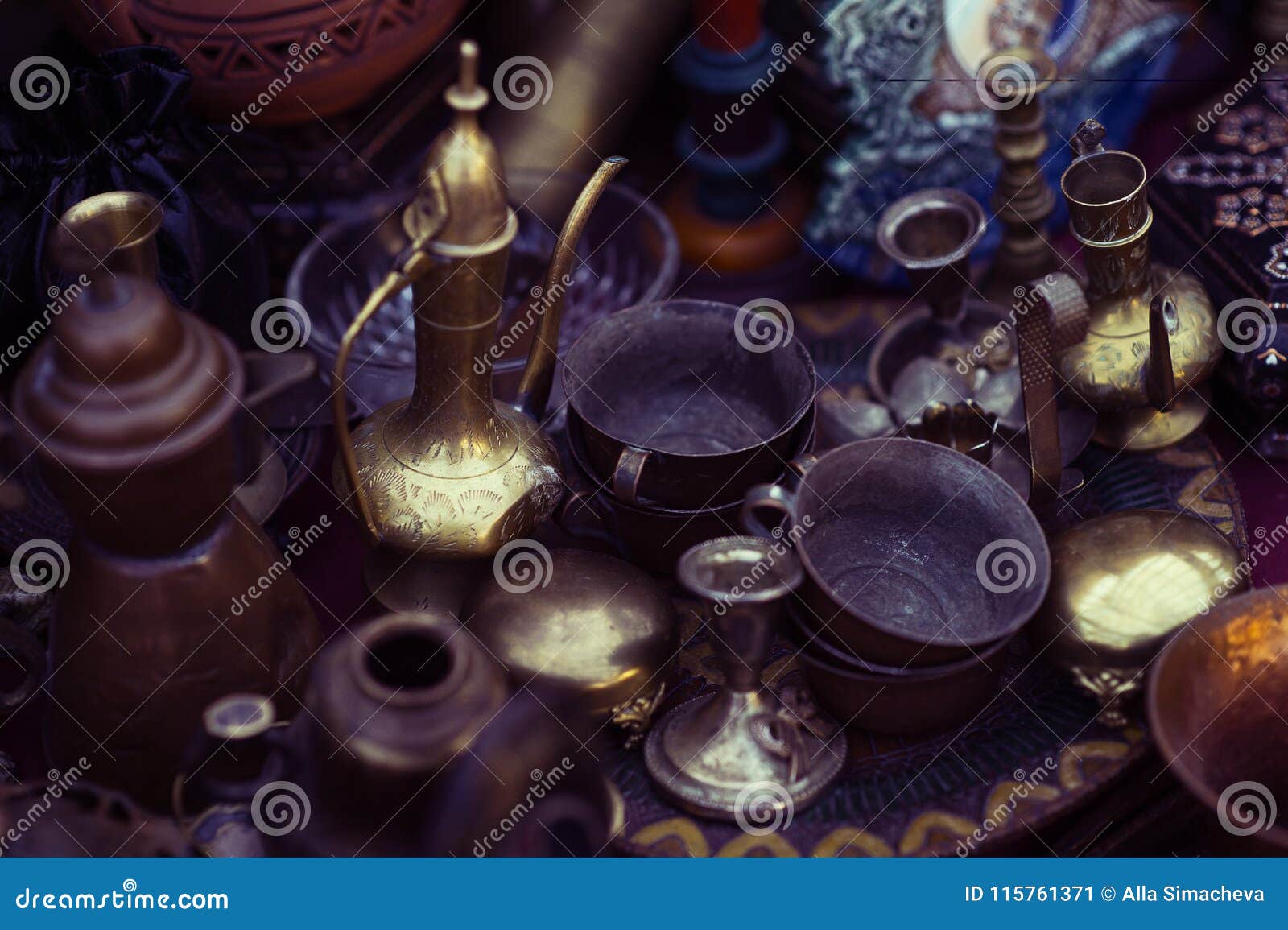 Old Antique Stuff for Sale As Souvenirs at a Market in Albania Editorial  Photo - Image of tourism, market: 115761371