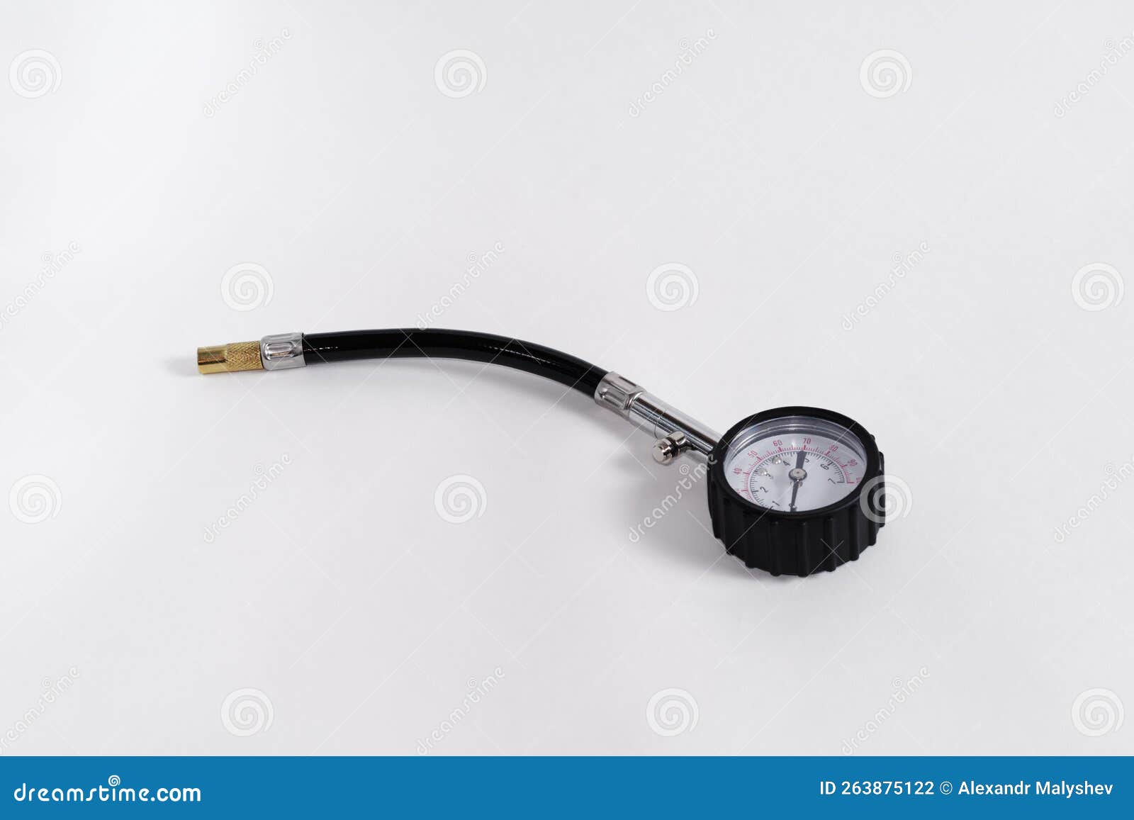 Tire pressure indicator stock photo. Image of gage, gaging 263875122