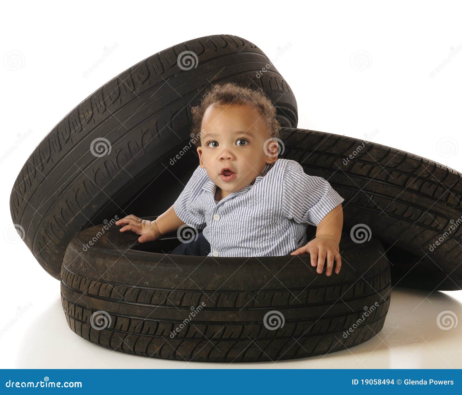 TireStuck stock photo. Image of race, pull, mixed, baby 19058494