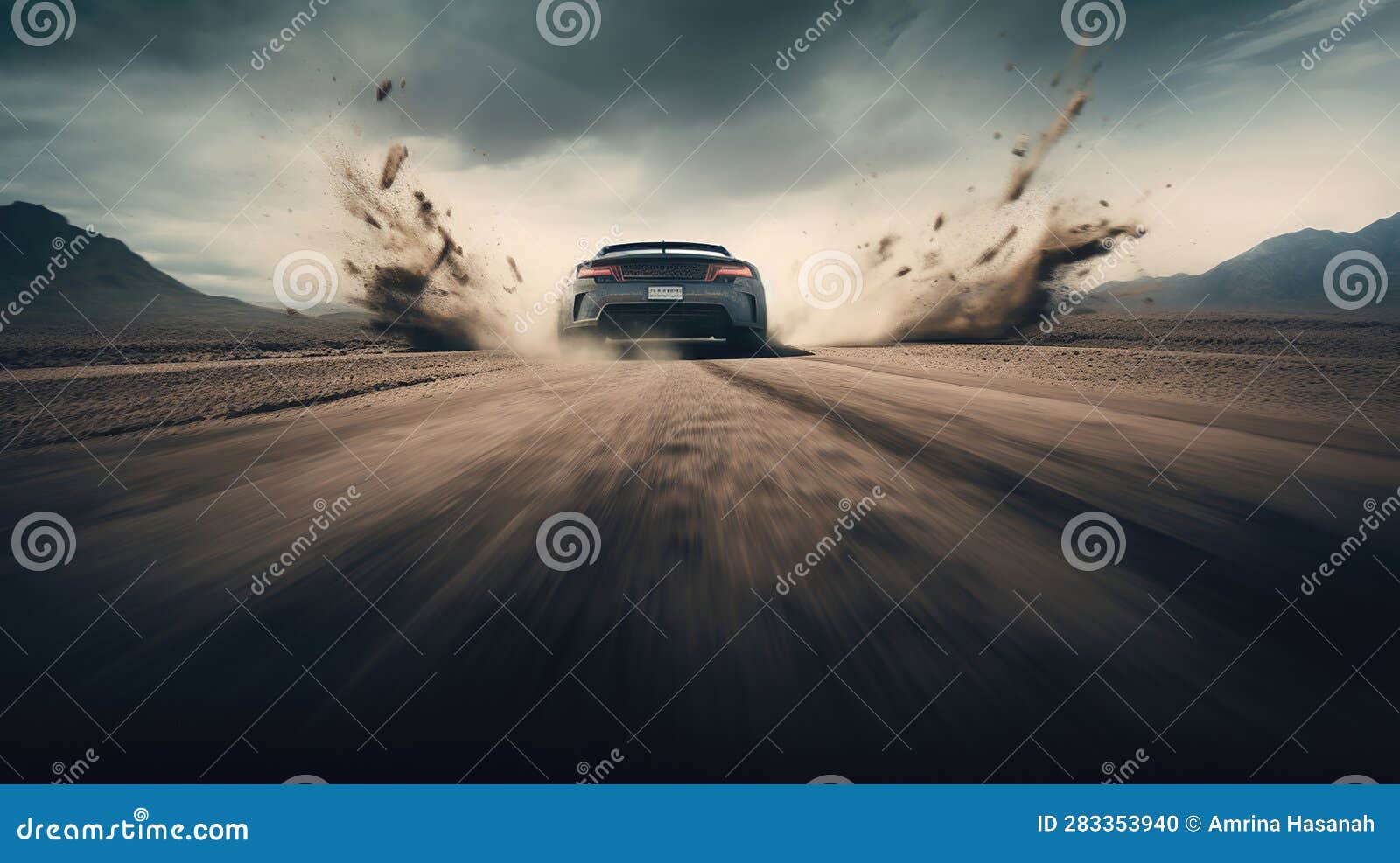 Tire Tracks of Fury, Immortalizing the Intense Sideways Drifting Action