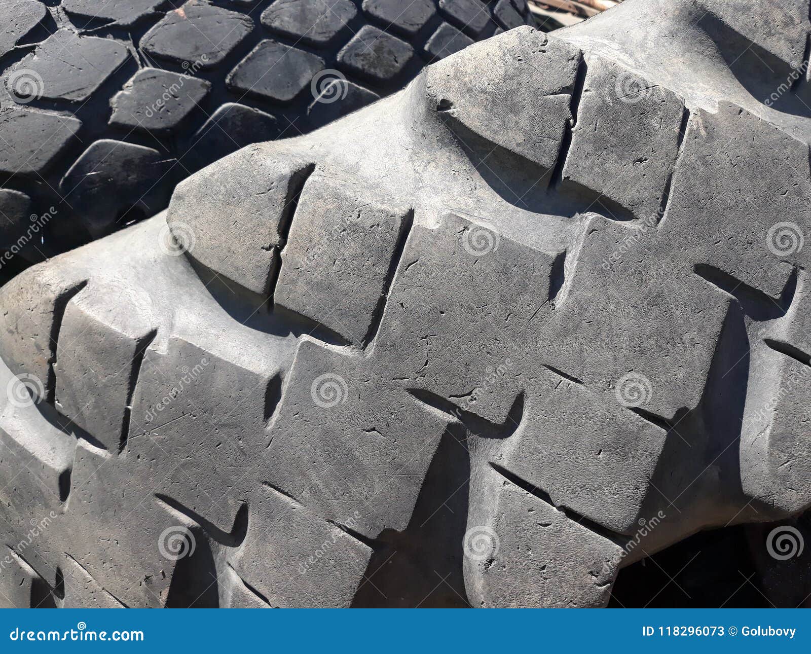 Tire Tread Pattern Background Worn Rubber Texture Stock Image - Image
