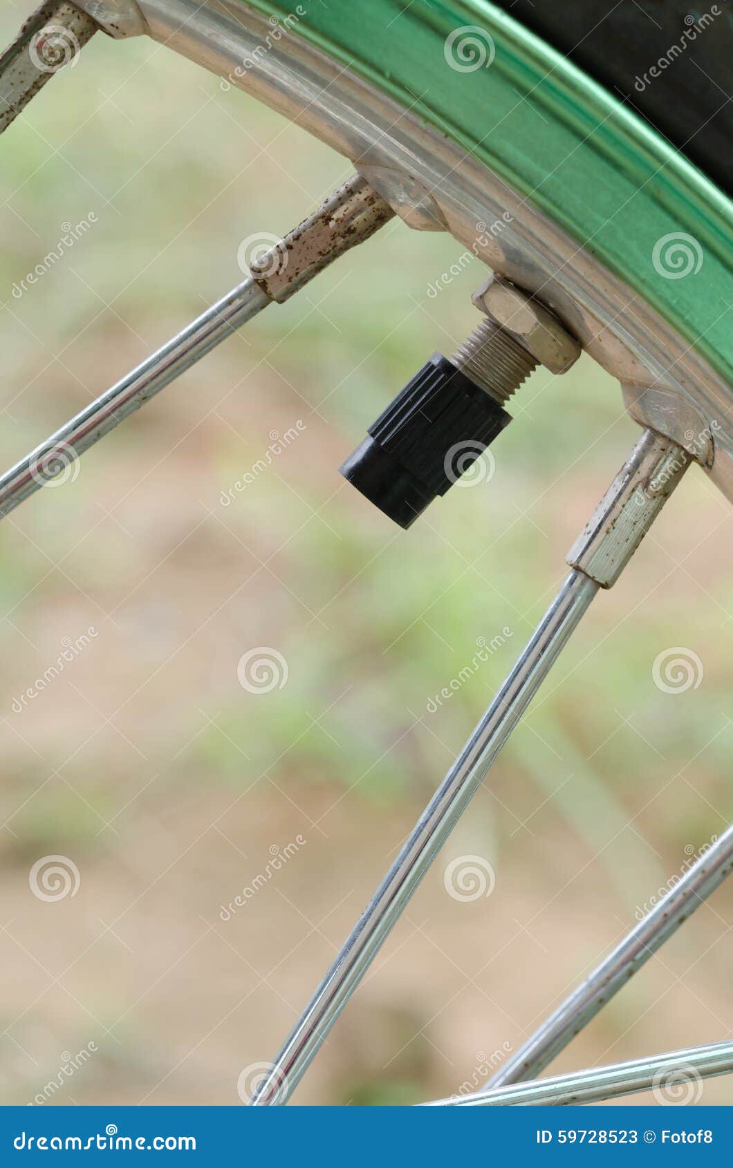 Tire valve stem stock image. Image of stem, alloy, pump 59728523