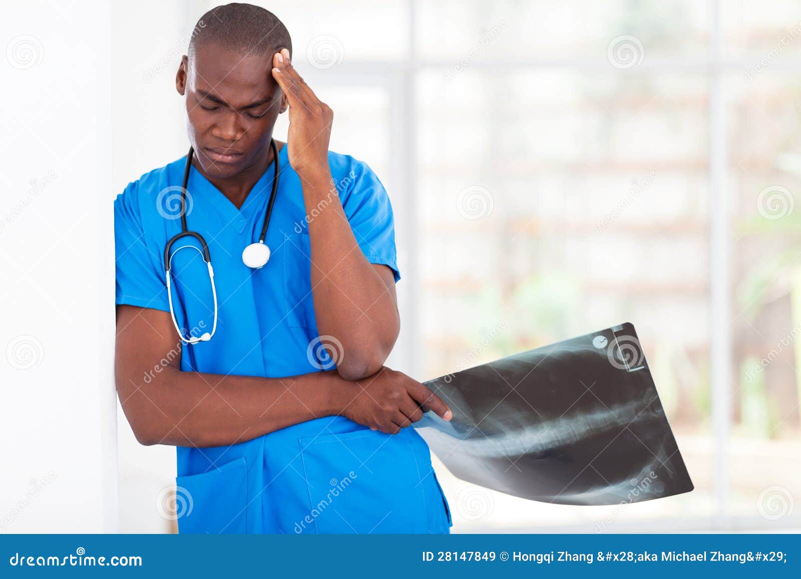 Tired healthcare worker stock image. Image of office 28147849