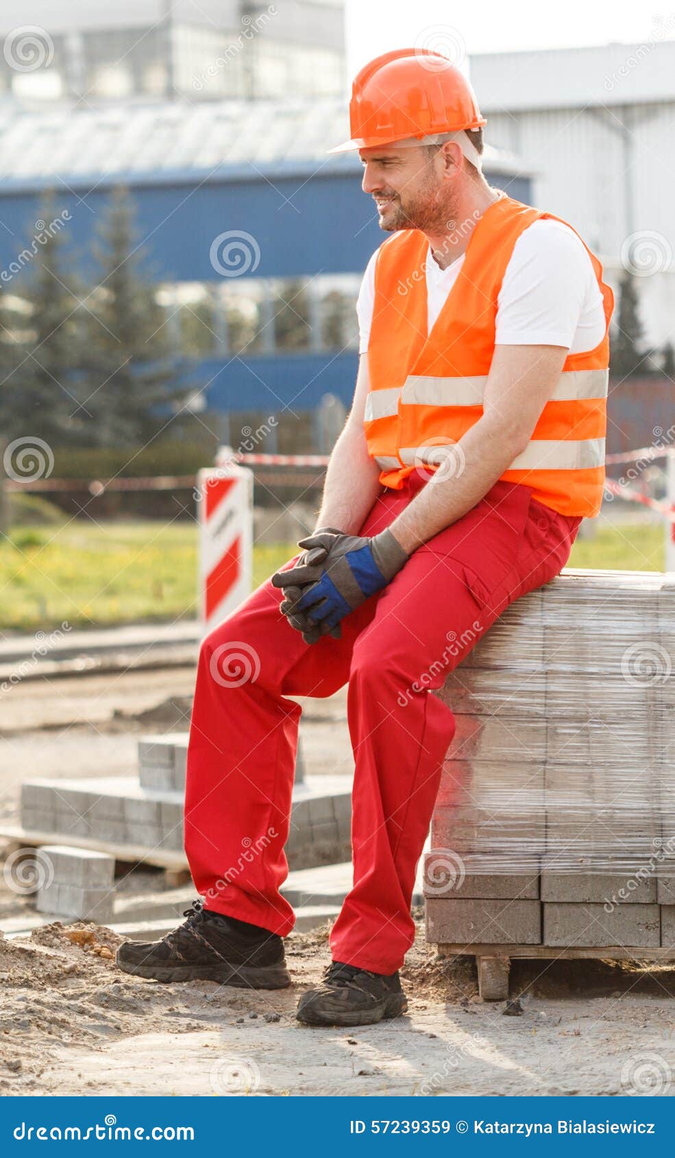 tired physical labourer
