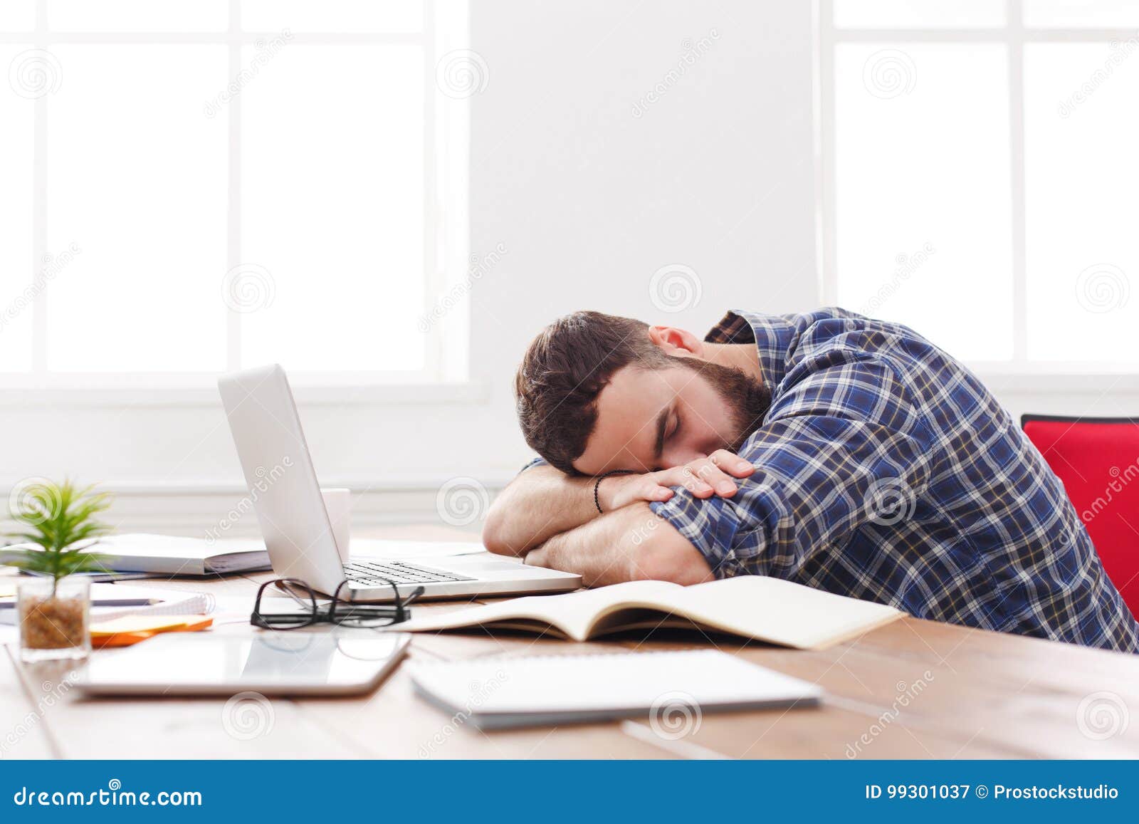 World window Sentimental Becks Overworked Exhausted Manager Sleeping on Table after Working Day Stock  Image - Image of problem, concept: 99301037