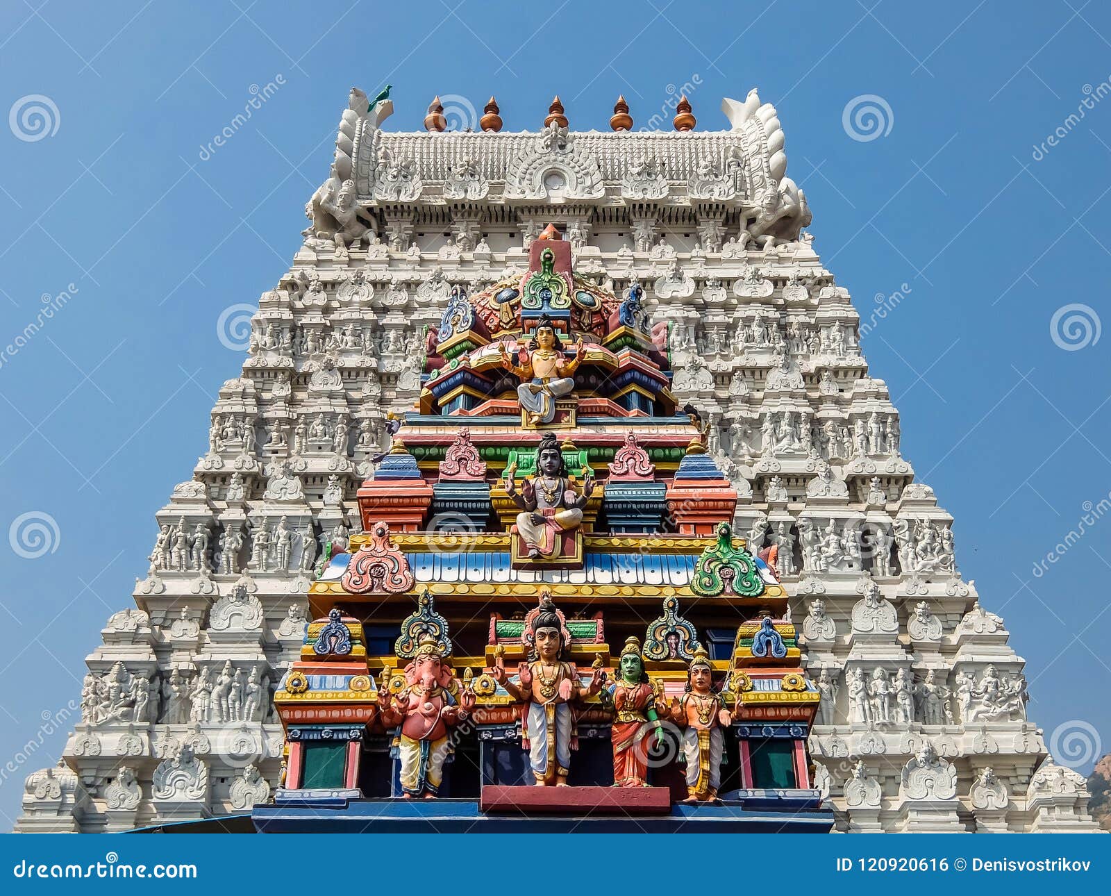 Architecture of Annamalaiyar Temple in Tiruvannamalai, India ...