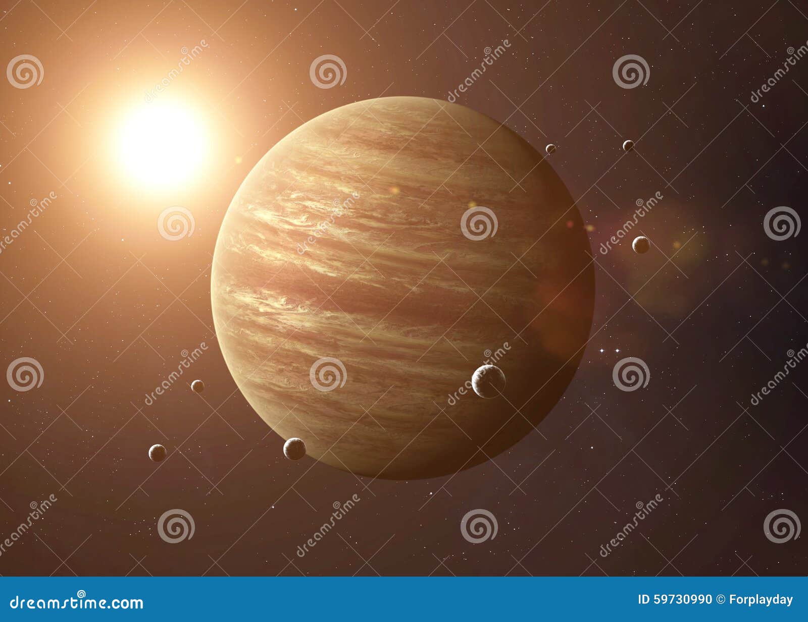 Tiré De Jupiter Pris De L'espace Ouvert Collage Image éditorial Image du plasma, earth 59730990