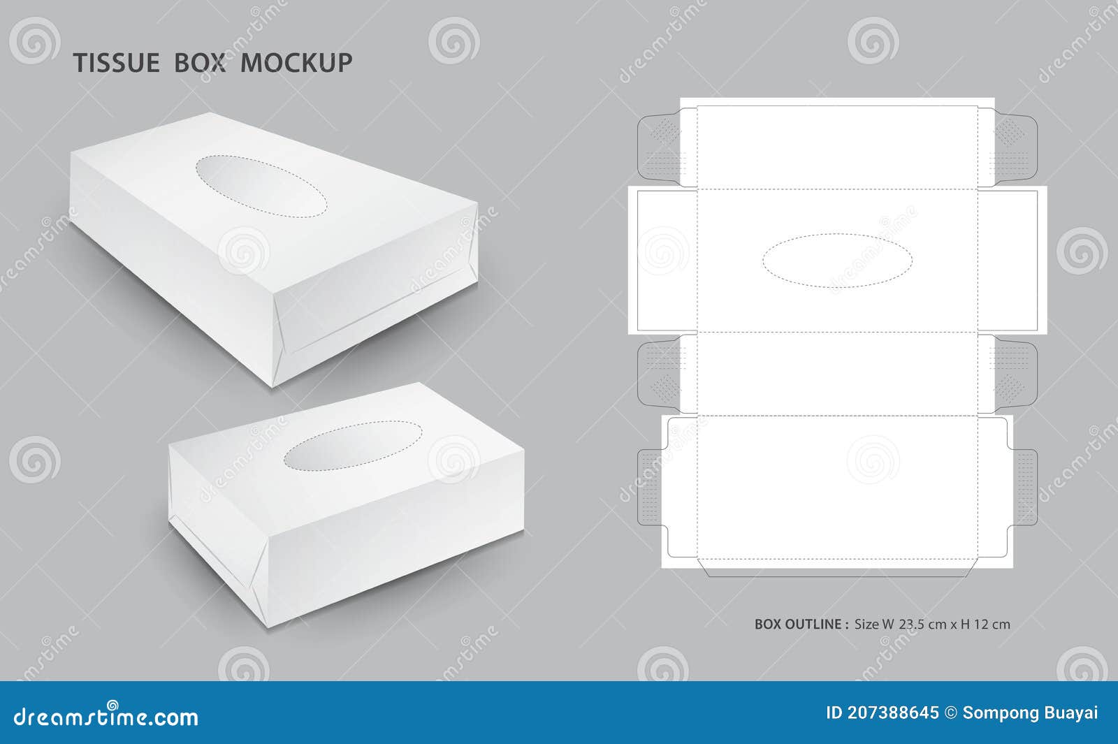 Facial Tissue Box Design  Box packaging design, Box design