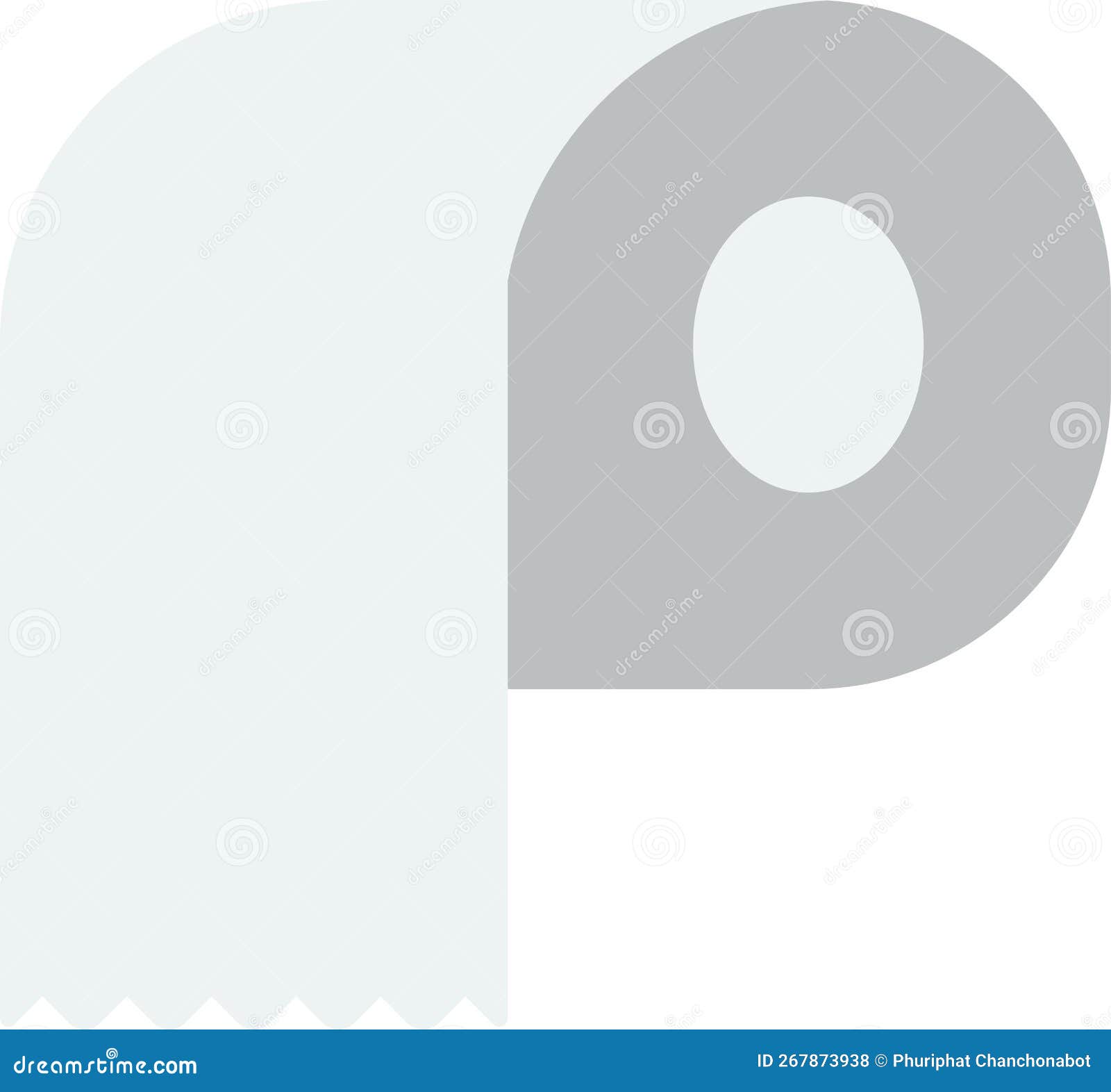 Tissue Paper Illustration in Minimal Style Stock Vector Illustration of room, napkin 267873938