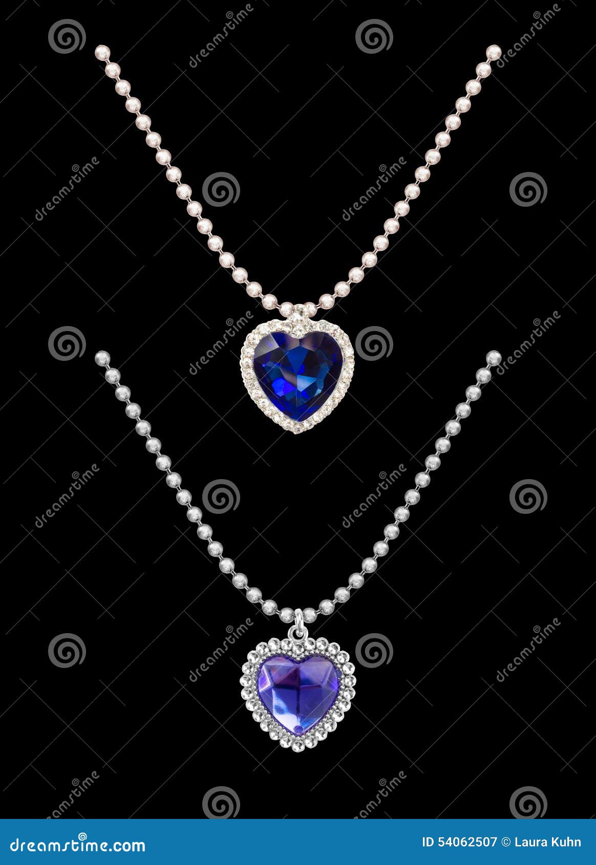 titanic bllue diamond necklace