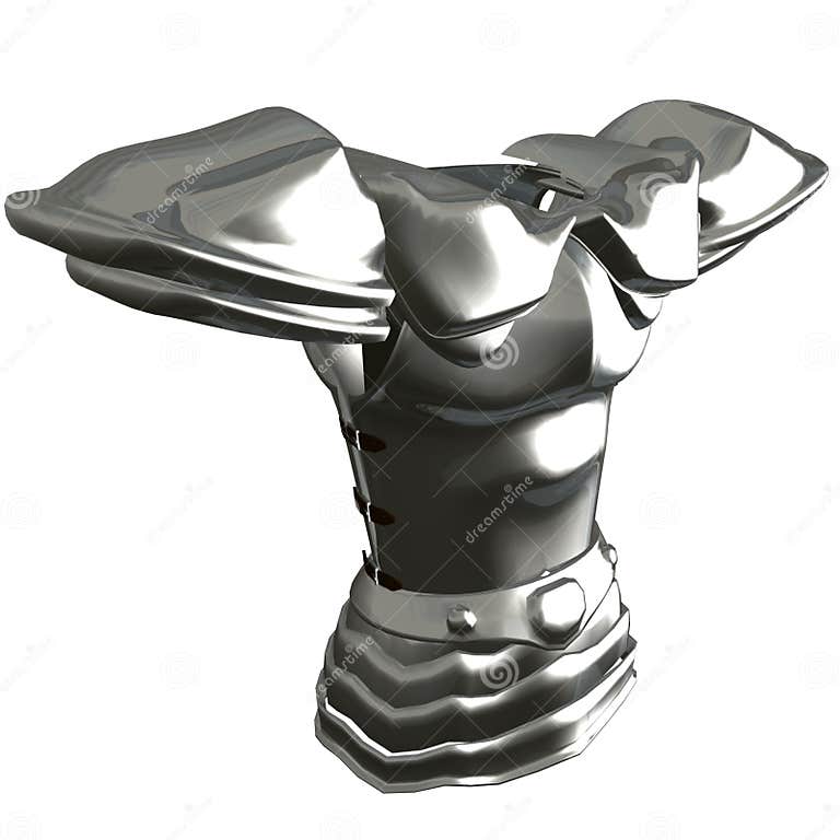 Titanium Breastplate stock illustration. Illustration of body 11886923