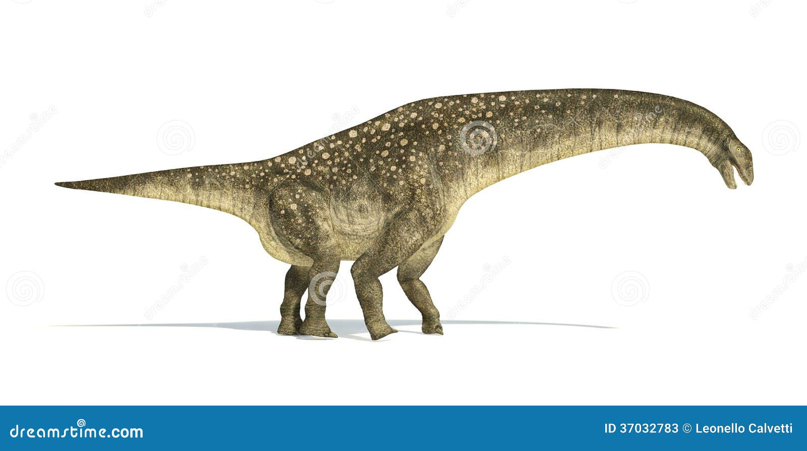 titanosaurus dinosaur, photorealistic and scientifically correct