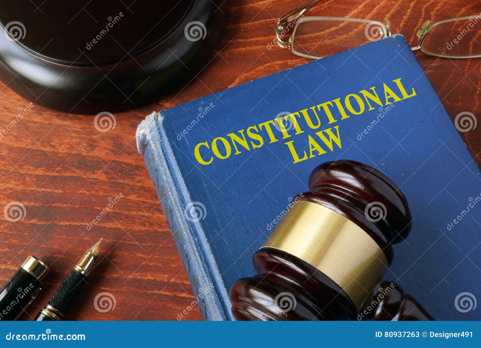 Title Constitutional Law on a Book Stock Image Image of constitution, justice 80937263