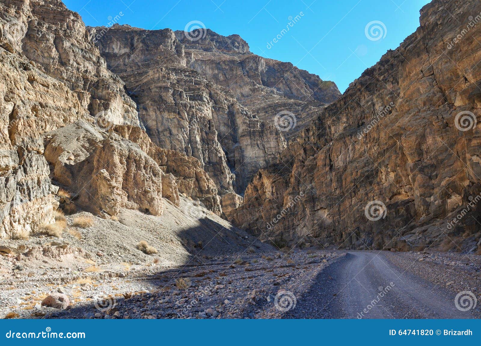 titus canyon, death valley national park, california, usa
