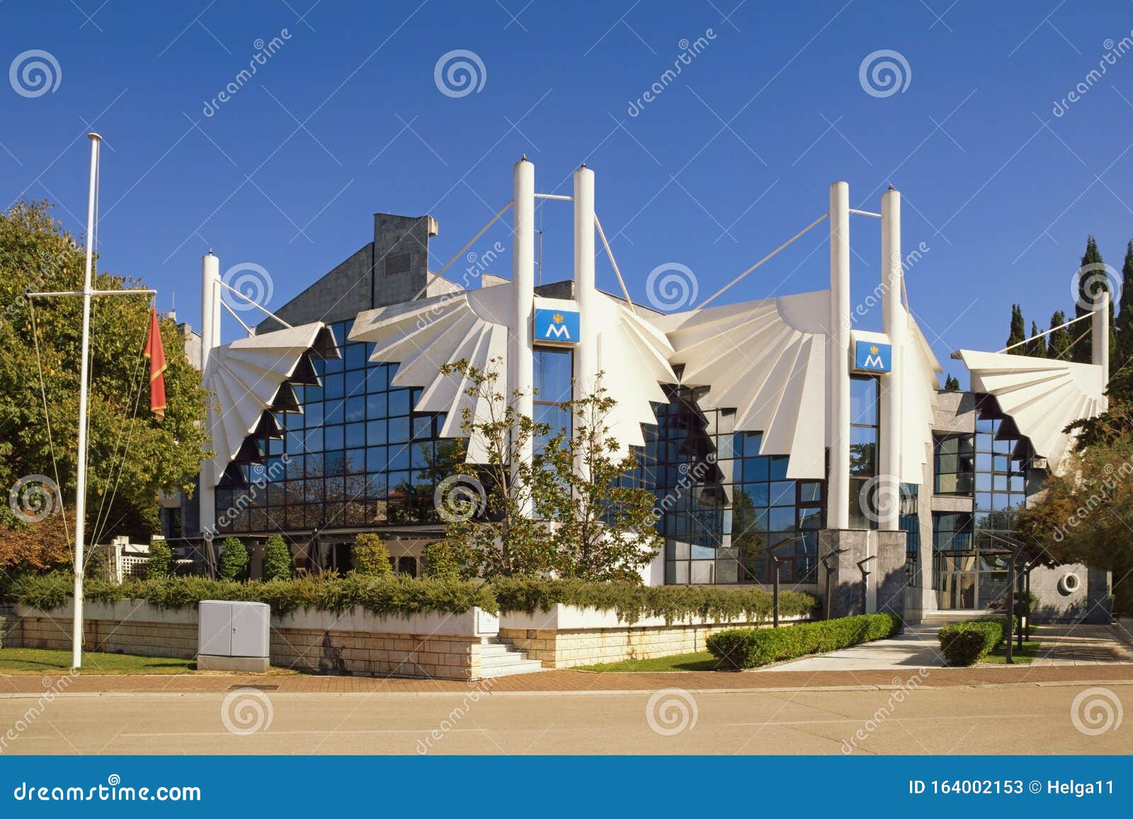 Building of Porto Montenegro Yacht Club. Tivat City, Montenegro Editorial  Stock Photo - Image of town, monteregro: 164002153