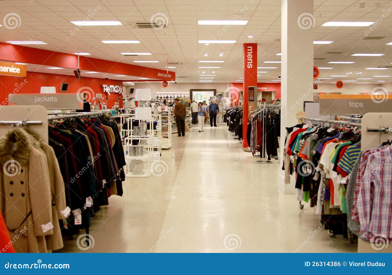 TK Maxx Shop Interior Editorial Photo - Image: 26314386